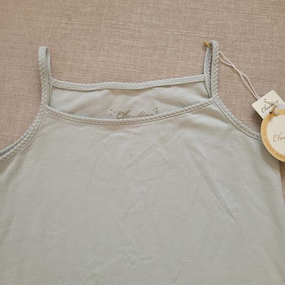 Claudine Mint Pastel "Slip" Tank Top - Picture 2 of 7